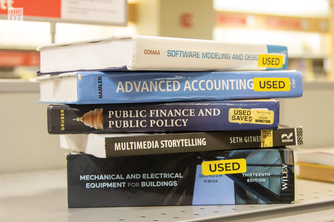Dropping of your textbooks